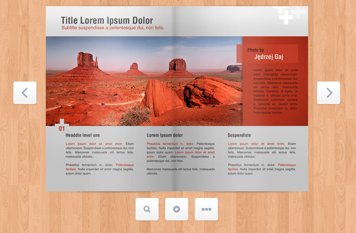 responsive flipbook