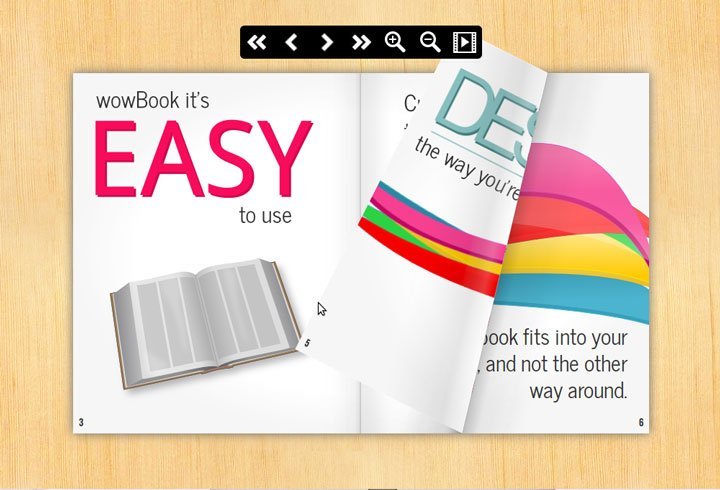 WowBook jQuery FlipBook